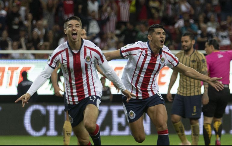 Chivas marcha en décimo segundo lugar general, con 12 puntos en 15 partidos. MEXSPORT/ARCHIVO