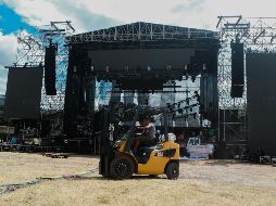 Detalles finales.  El concierto promete dos días de intensa y poderosa música. EL INFORMADOR/G. Gallo