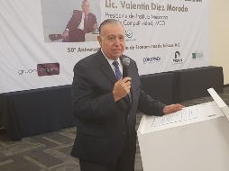 Diez Morodo considera que la inseguridad y corrupción siguen siendo dos problemas sociales que se tienen que enfrentar para elevar la competitividad. EL INFORMADOR/ C. Gallegos