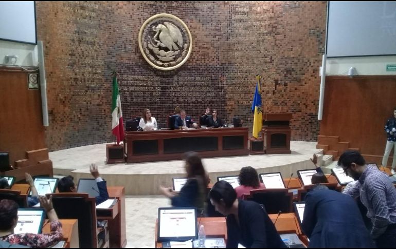 El pronunciamiento se da luego de que en la sesión del pasado miércoles los legisladores nombraron a varios magistrados. TWITTER / @LegislativoJal