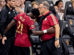 Martino (D) tiene al Atlanta como líder de la Conferencia Este y favorito para quedarse con el título. TWITTER/@ATLUTD
