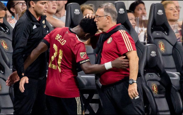 Martino (D) tiene al Atlanta como líder de la Conferencia Este y favorito para quedarse con el título. TWITTER/@ATLUTD