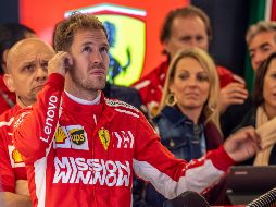 El incidente que le costó el castigo a Vettel ocurrió durante los primeros entrenamientos libres.  EFE/S.Suki