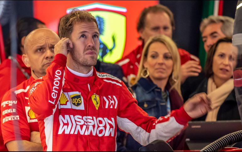 El incidente que le costó el castigo a Vettel ocurrió durante los primeros entrenamientos libres.  EFE/S.Suki