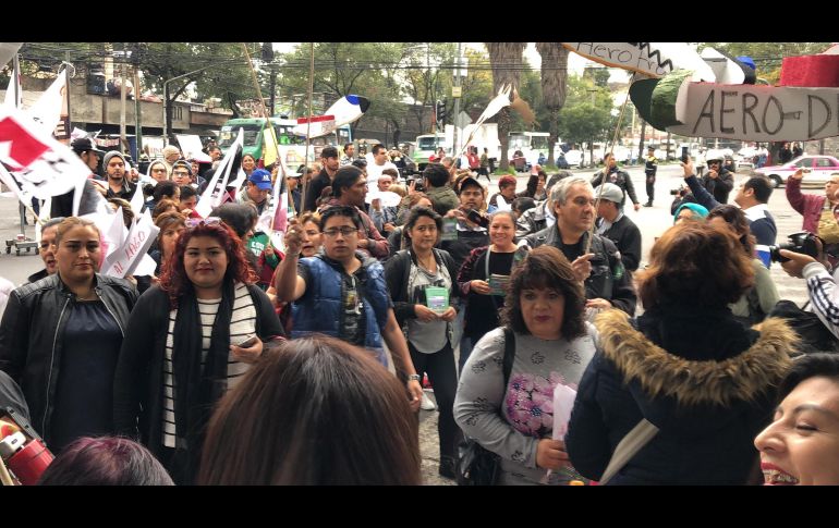 Los inconformes señalan que impactará el abasto de agua. NOTIMEX/D. Domínguez
