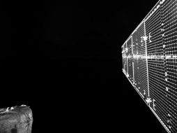 Según expertos, la imagen confirma que los paneles solares se han desplegado correctamente. EFE/CORTESÍA