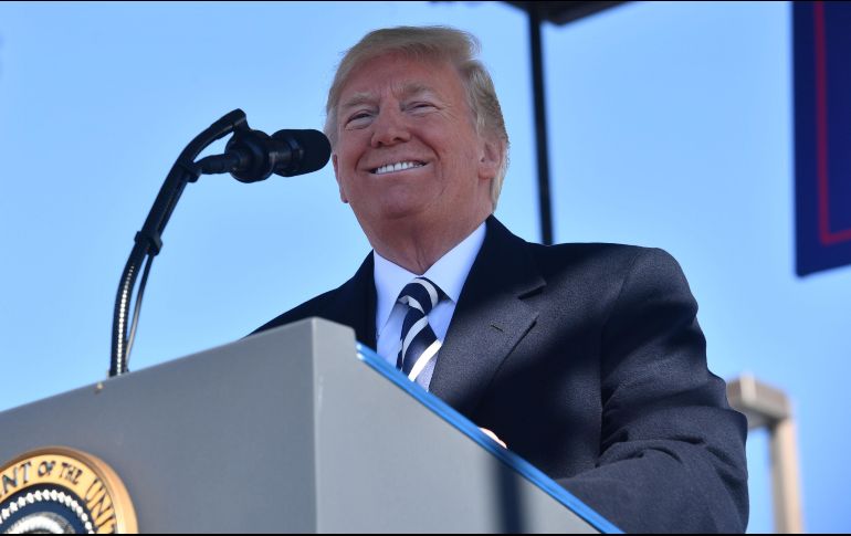 En otro evento, Trump advirtió que los migrantes 