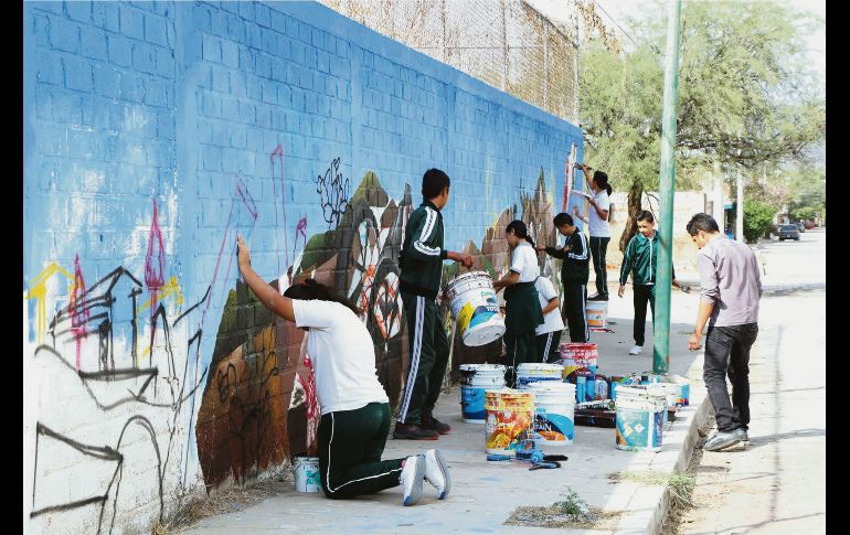 Arte. La intervención que se realiza en diversos muros va ganando terreno y aceptación.