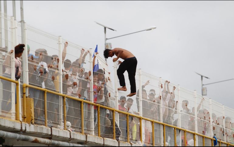 500 personas han aceptado voluntariamente regresar a su país. NTX / O. Ramírez