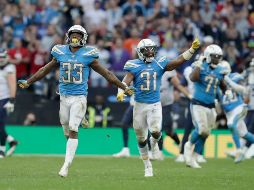 Con este triunfo, los Chargers hilaron su cuarta victoria. AP / M. Dunham