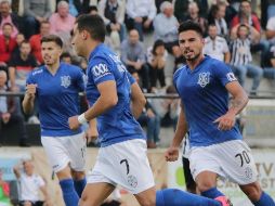 El Feirense tuvo que remar contra la corriente desde el minuto 15. TWITTER/@cdfeirensesad