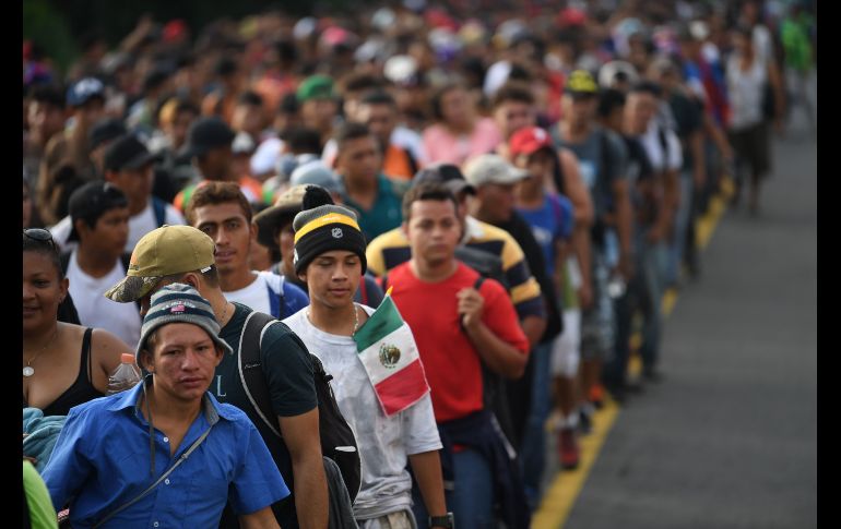 El recorrido a Estados Unidos supone unos dos mil kilómetros hacia la frontera noreste o de casi cuatro mil kilómetros si se opta por la del noroeste que lleva a Tijuana.