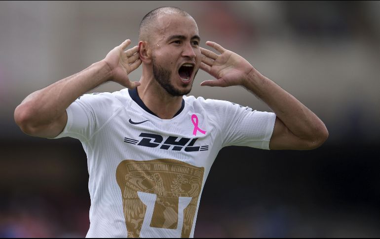 González se hizo presente en el marcador apenas al minuto siete. MEXSPORT/O. Aguilar