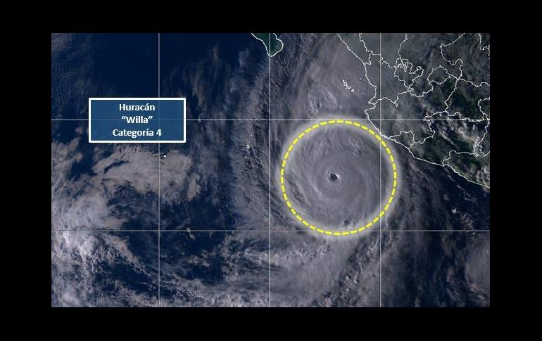 Protección Civil mantiene una zona de vigilancia en la costa. TWITTER /@conagua_clima