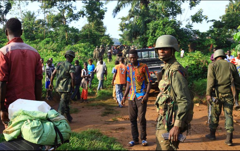 Entre los muertos hay un militar. AP/A. Kudra