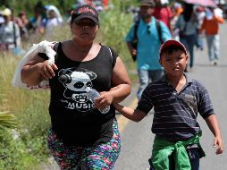 La lucha de las madres de la caravana migrante para dar un futuro a sus hijos
