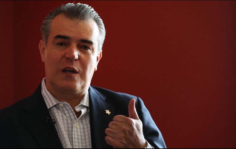 Francisco Cervantes, presidente de la Concamin. SUN/J. Reyes