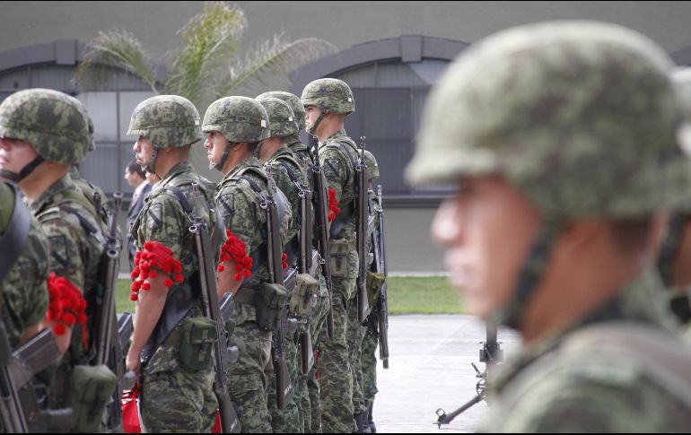 A inicios de septiembre, López Obrador anunció que mantendrá al Ejército y a la Marina patrullando en las calles para garantizar la seguridad. EL INFORMADOR/Archivo