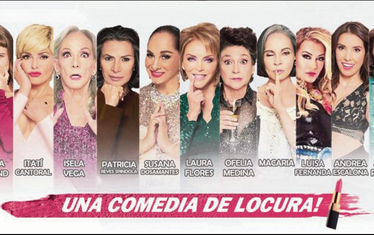 Elenco de la obra. CORTESÍA