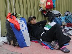 Alden Rivera Montes rechaza que los aproximadamente 400 migrantes que saldrán de Honduras sean delincuentes, terroristas o miembros de la organización criminal Mara Salvatrucha. EFE / J. Méndez