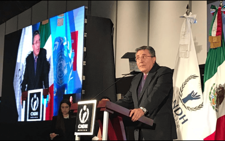 González Pérez mencionó que las autoridades deben hacer la reparación del daño a Érick Uriel. TWITTER / @ARGenMexico