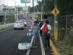 El área es una de las evidencias de la falta de inclusión del peatón en obra pública. EL INFORMADOR/F. Atilano
