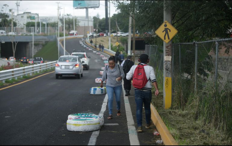 El área es una de las evidencias de la falta de inclusión del peatón en obra pública. EL INFORMADOR/F. Atilano