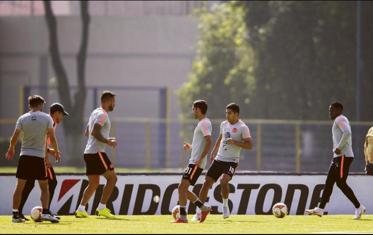 América tiene varias bajas en el inicio de semana, previo al Clásico Joven. MEXSPORT