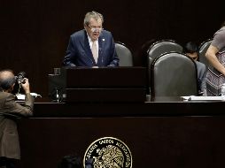 Muñoz Ledo señala que el 1 de diciembre próximo espera un evento diferente a las tomas de protesta anteriores. SUN / A. Salinas