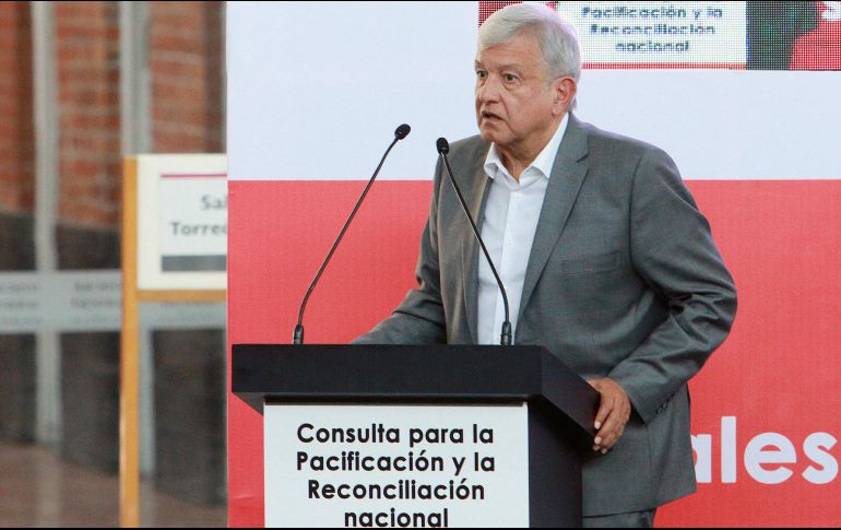 El presidente electo aseguró que realizará investigaciones a los futuros funcionarios que vaya a nombrar. NTX/F. Estrada