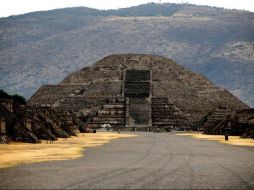 El hallazgo es resultado de un estudio de resistividad eléctrica, efectuado alrededor de la Pirámide de la Luna. ESPECIAL