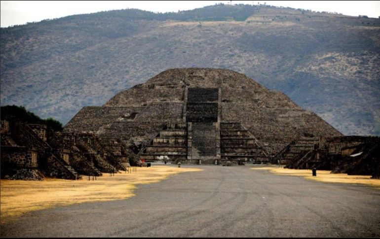 El hallazgo es resultado de un estudio de resistividad eléctrica, efectuado alrededor de la Pirámide de la Luna. ESPECIAL