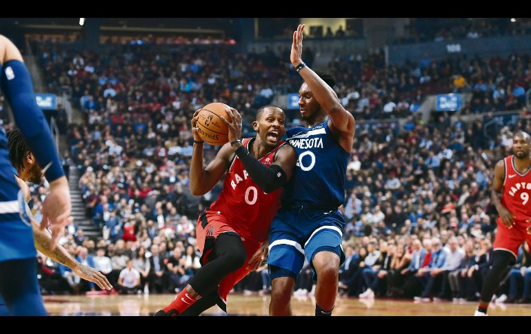 Los Raptors de Toronto han ganado sus cinco juegos en la presente temporada. AP