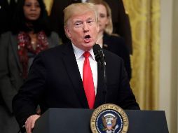 El tuit se difunde mientras una caravana de migrantes centroamericanos continúa su marcha a través de México hacia la deseada, pero aún distante, frontera con Estados Unidos. AP / E. Vucci