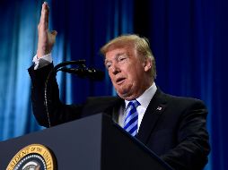 Este día, el mandatario indicó que enviaría a 800 militares a la frontera con México. AP / S. Walsh