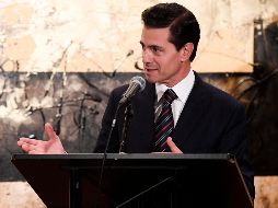 Peña Nieto enfatizó que se amplió la cobertura de agua de 92 por ciento a más de 94 por ciento. EFE/ARCHIVO
