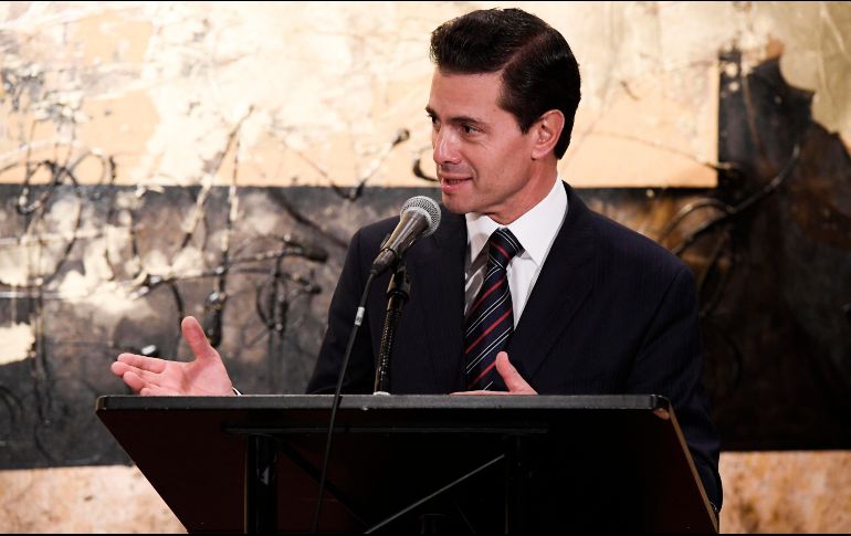 Peña Nieto enfatizó que se amplió la cobertura de agua de 92 por ciento a más de 94 por ciento. EFE/ARCHIVO