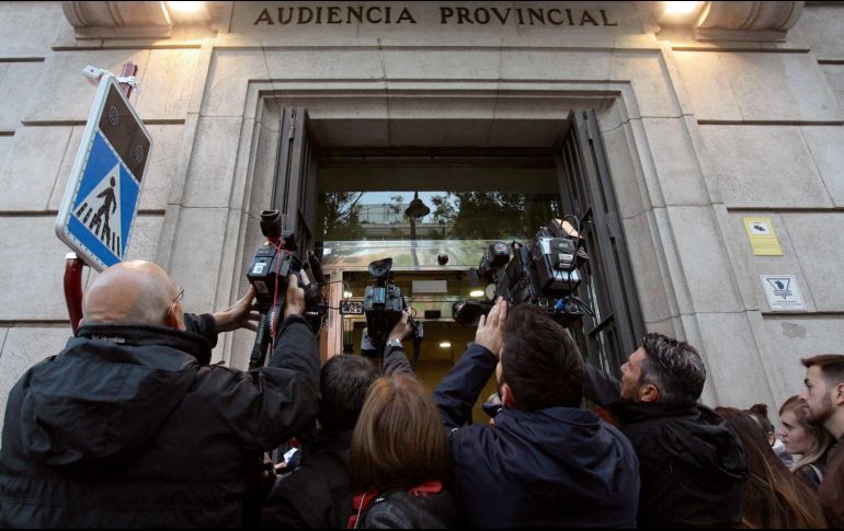 La Audiencia Provincial de Guadalajara, en Madrid, acoge la segunda jornada del juicio con jurado contra Patrick Nogueira. EFE/P. Zamora