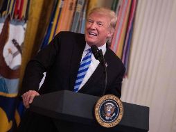 Las palabras de Trump parecen retomar el descontento expresado en agosto, cuando advirtió a Twitter, Facebook y Google de que ''tengan cuidado'' con un presunto amaño en la aparición de las noticias. AFP / N. Kamm