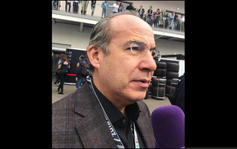 Calderón habló en el Paddock sobre los beneficios económicos que deja el evento que, durante tres días, tiene al país como protagonista. EL INFORMADOR / P. Gallardo