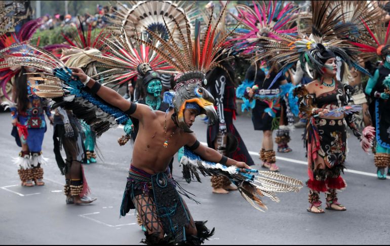 El desfile se conforma de distintas partes, en la que se busca reconocer a la muerte como ese último viaje, un pasaje. SUN/L. Cortés