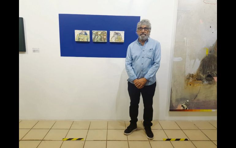 “Artistas consolidados”. Esta categoría fue obtenida por Juan Boldó Belda, con su obra “Tríptico terrenal”(Querétaro).