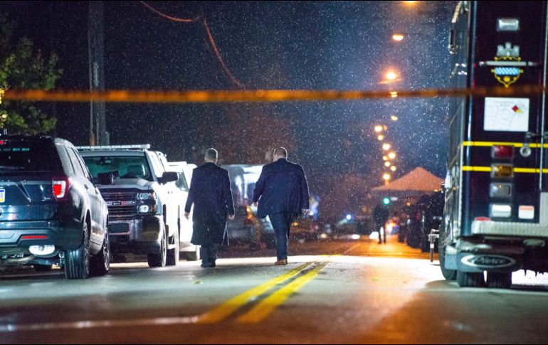 Ayer sábado un hombre de 46 años irrumpió durante las celebraciones del Sabbath en la sinagoga y comenzó a disparar a la multitud. AP / A. Stein