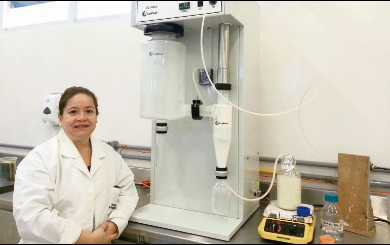 Los investigadores buscan la patente del proceso de secado por aspersión de la leche humana. ESPECIAL
