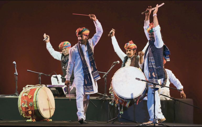 La edición de este año recibió los colores de la India. EL UNIVERSAL