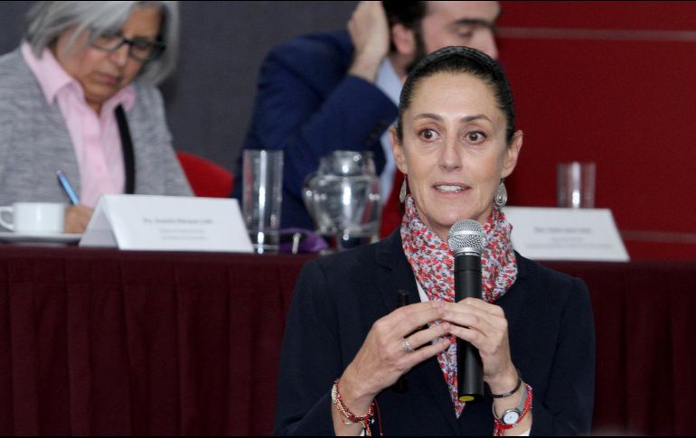 Sheinbaum sostuvo que los empresarios deben entender que inició el cambio en la toma de decisiones. NTX/F. García