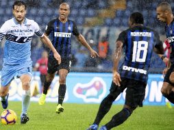 El cuadro de Milán fue el que sacó provecho de su mejor posición en la cancha. EFE/M. Brambatti