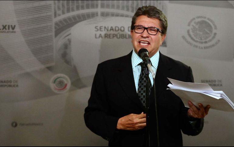 A partir de este lunes, el Senado funcionará también como centro de acopio de ayuda para los damnificados por las lluvias en el país, señaló Monreal. SUN / ARCHIVO