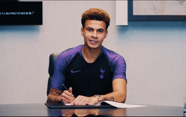 Desde su arribo, el centrocampista ha participado en 153 partidos, en los que ha logrado marcar 41 goles y poner 15 asistencias, y ha sido convocado por la Selección de Inglaterra. TWITTER / @dele_officia