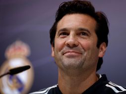 El equipo merengue no presentó a Solari por considerar la situación provisional, aunque el técnico argentino tiene opciones de seguir durante la temporada si logra buenos resultados. EFE / E. Naranjo